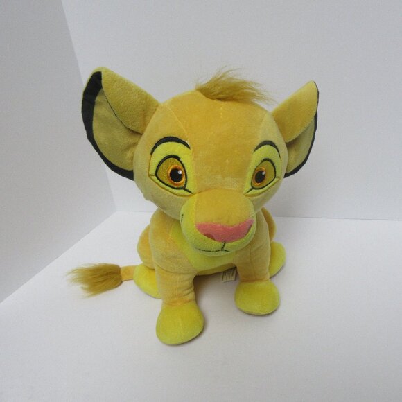 Disney The Lion King Simba Plush 13 Inch Stuffed Animal Toy Preowned - Picture 2 of 6